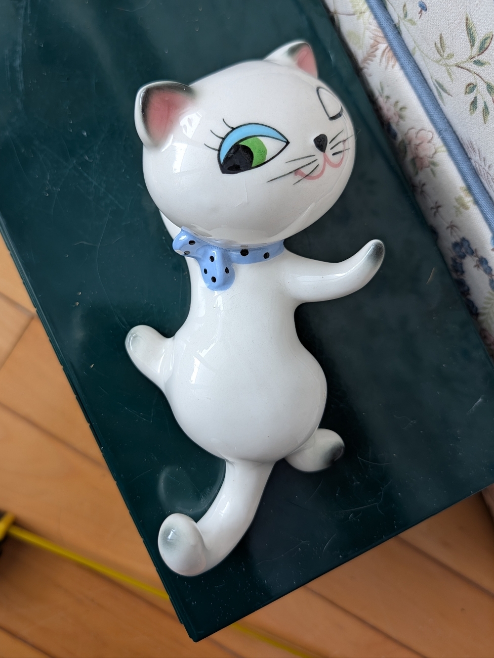 Holt Howard Cat Wall Pocket/Hook